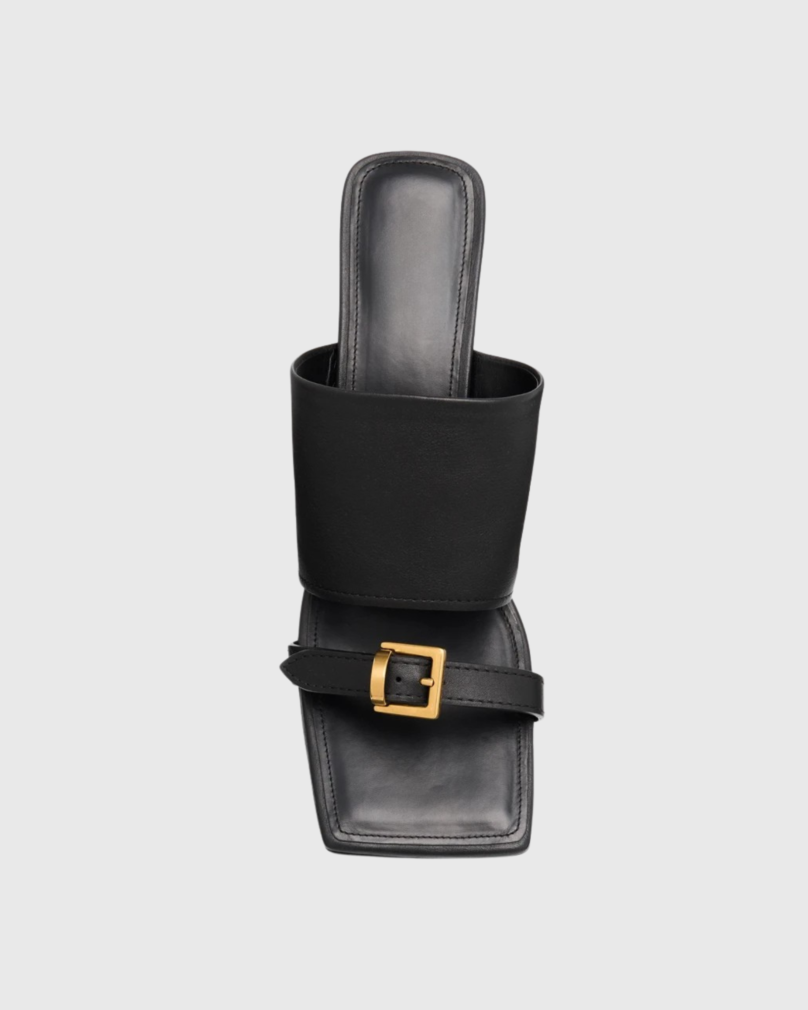 Adele Buckle Sandals In Black
