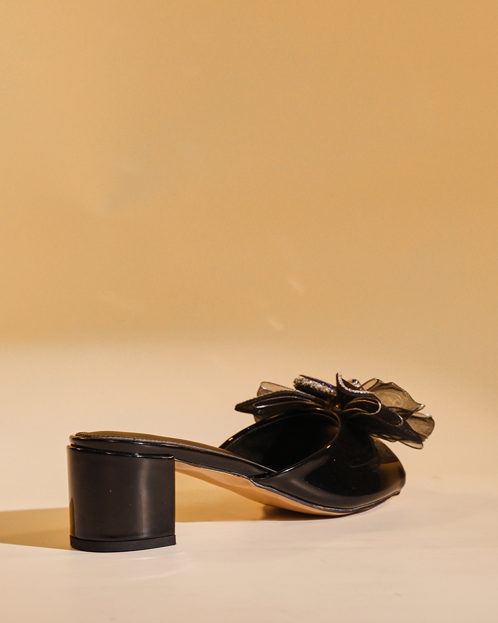 Amari Butterfly Embellished Mules
