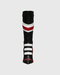 Amedea Knee High Splicing Biker Boots