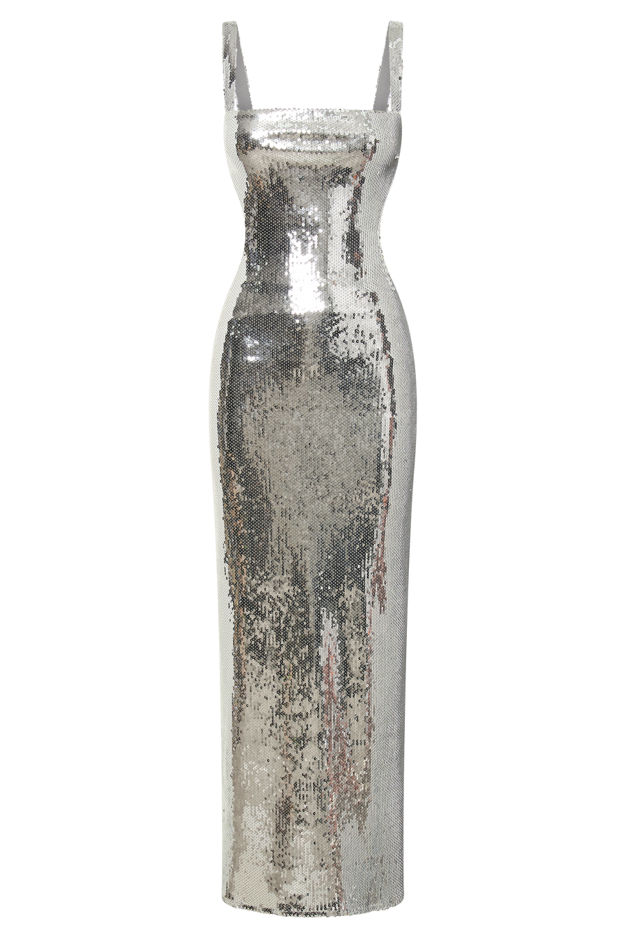 Allure Sequin Cut-Out Backless Dress