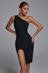 Weiva One Shoulder Cutout Back Dress