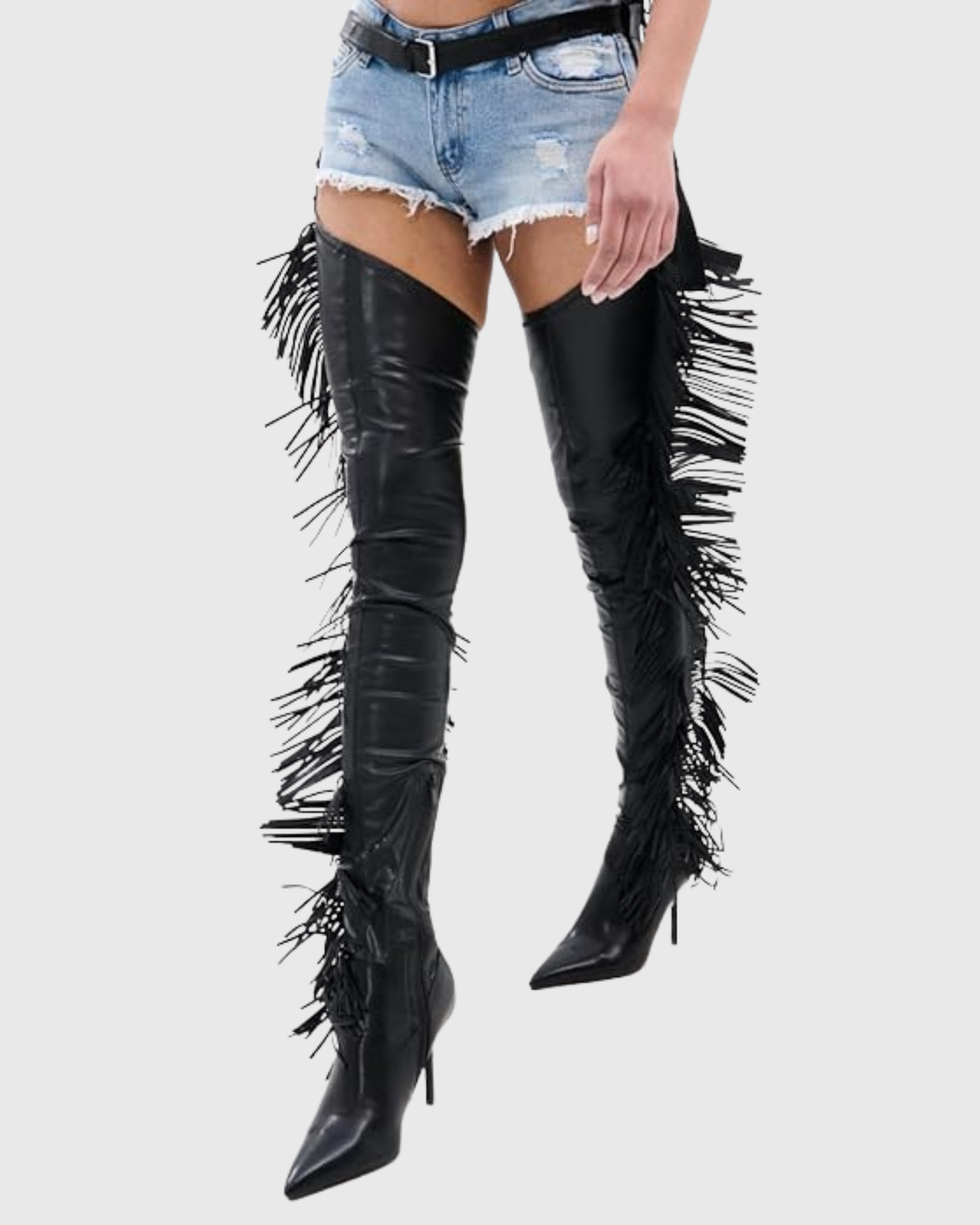 Babar Fringe Chap Boots