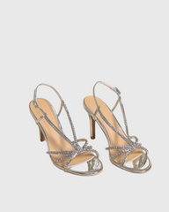 Bernice Rhinestone Strap Sandals