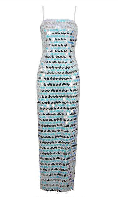 Desia Sequin Irregular Dress