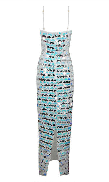 Desia Sequin Irregular Dress