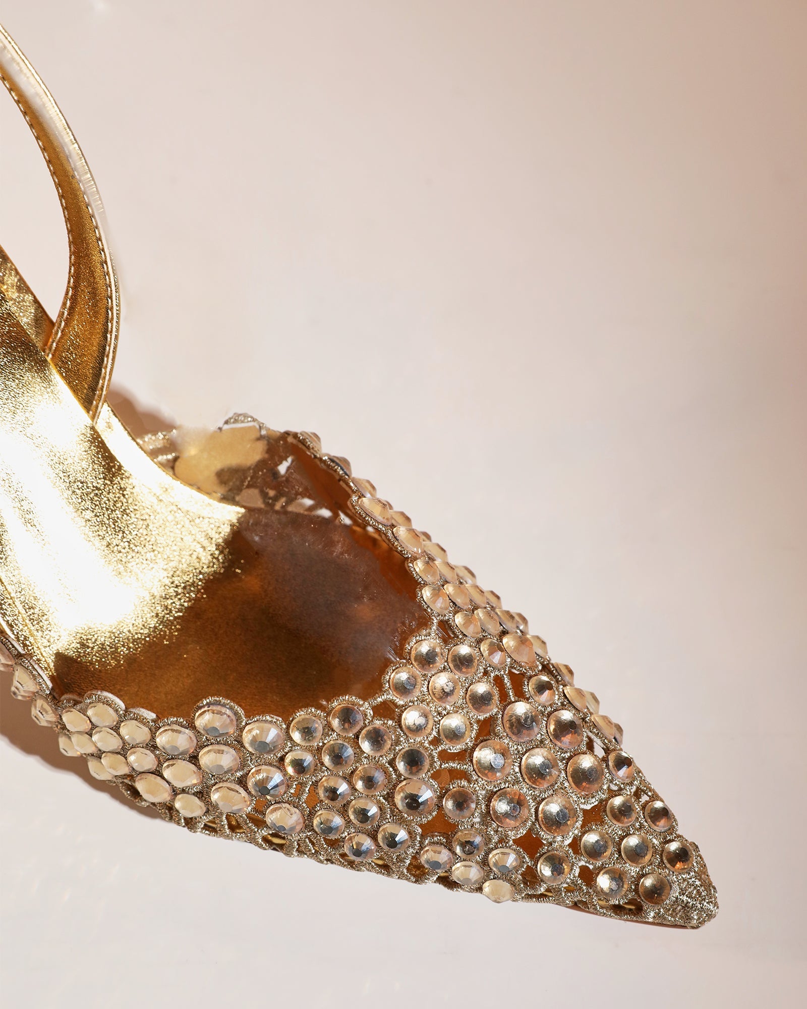 Carolina Rhinestone Slingback Pumps