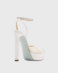 Cary Mesh Peep Toe Platform Sandals