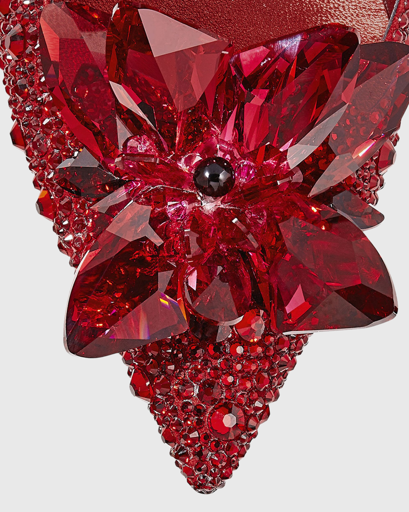 Cinderella's Red Crystal Heels