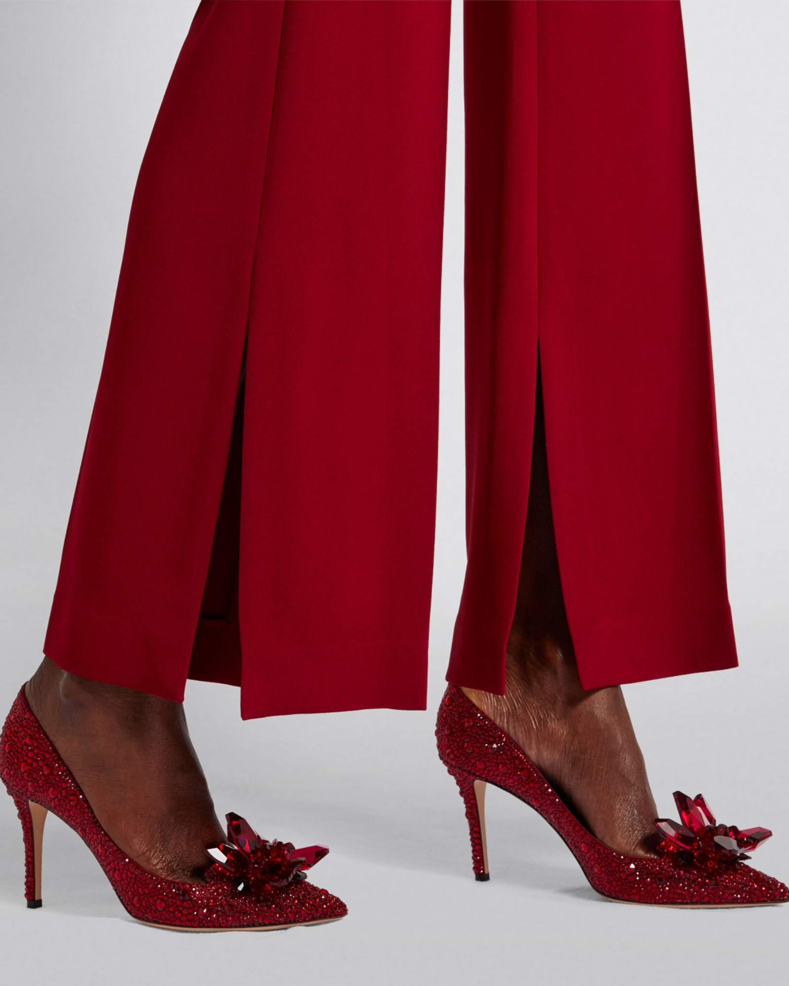 Cinderella's Red Crystal Heels