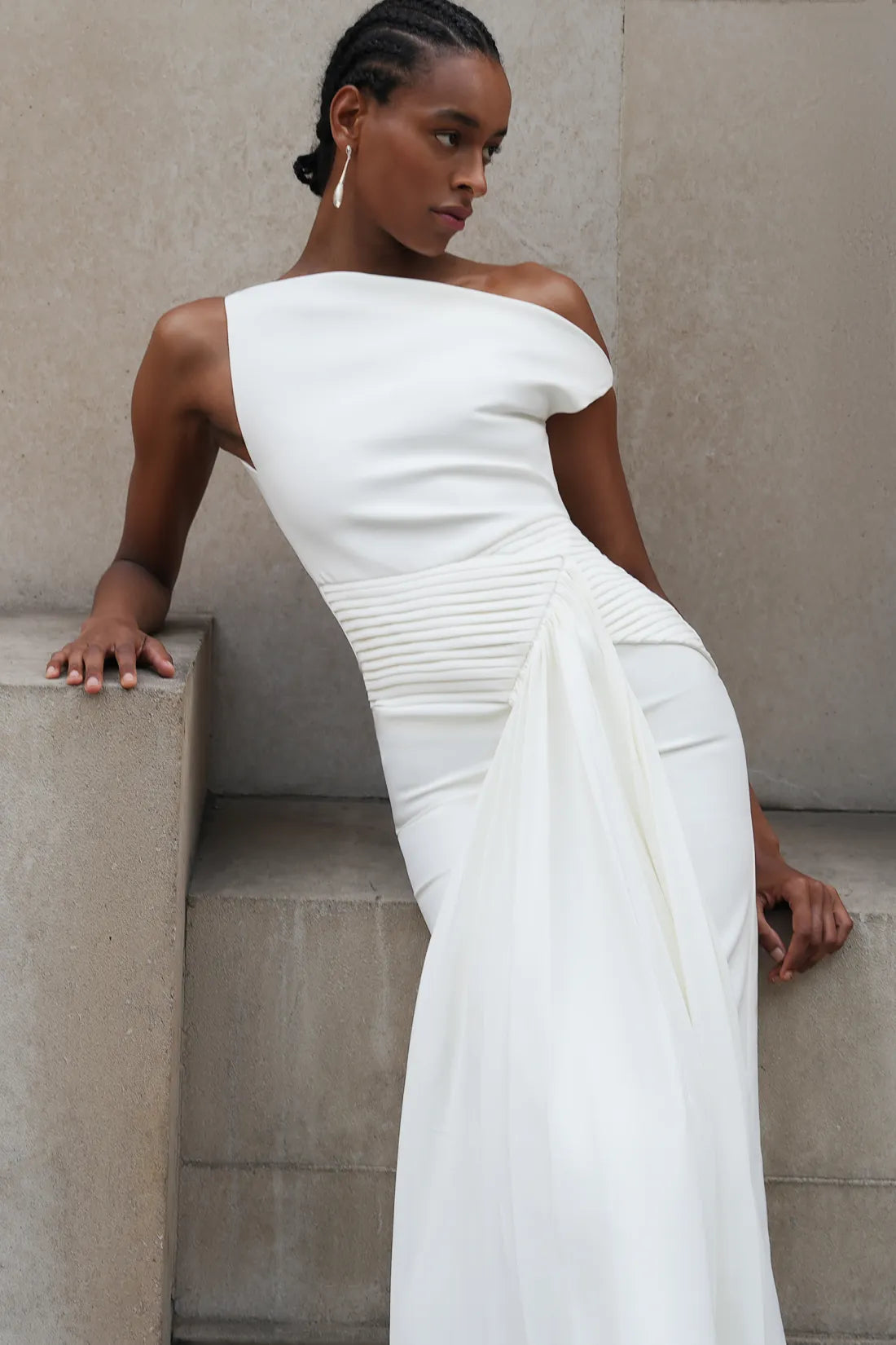 Jekia One shoulder Maxi Dress