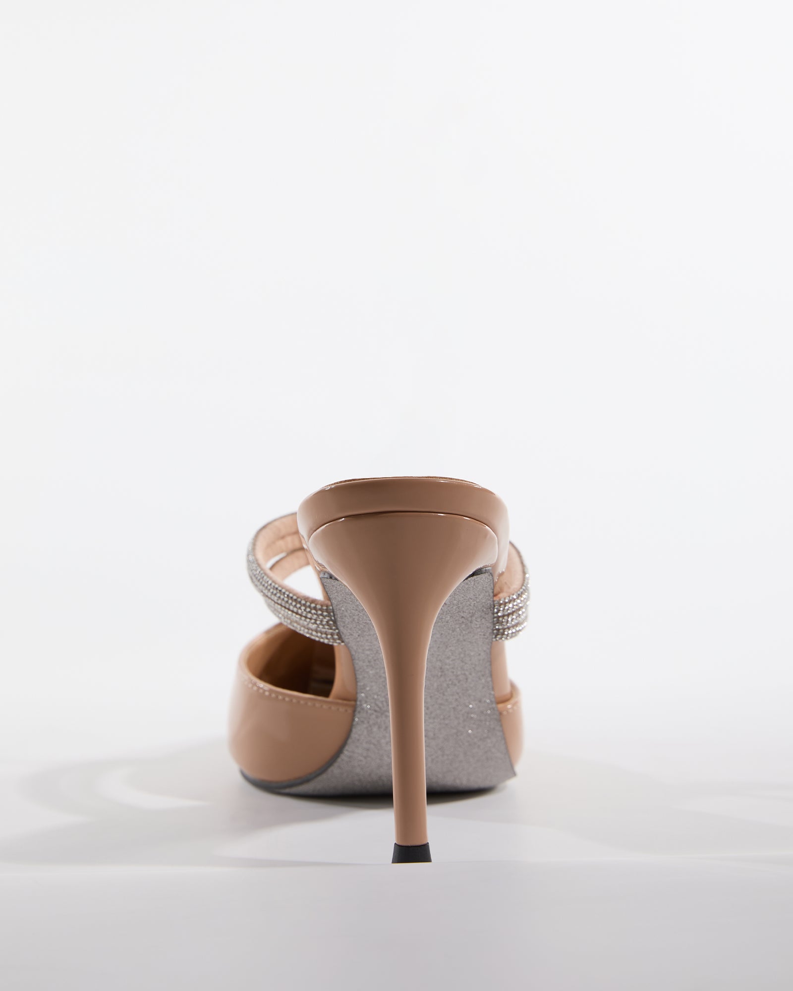 Dahlia Rhinestone Strap Mules