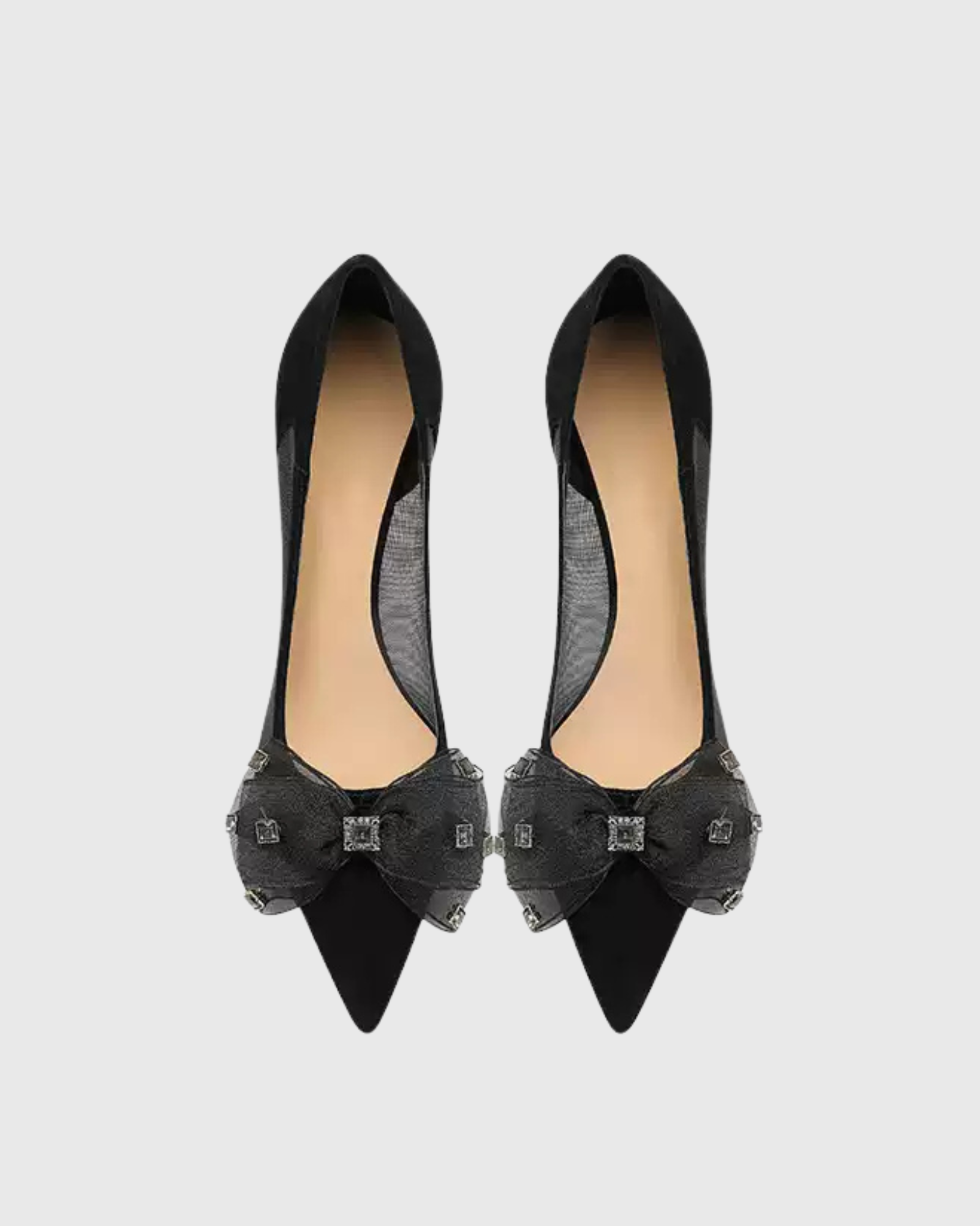Dakila Bow Mesh Pumps