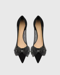 Dakila Bow Mesh Pumps