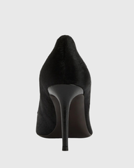 Eben Faux Suede Pumps In Black