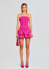 Chic Strapless Mini Designer Dress