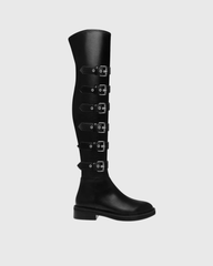 Eleri Buckle Over The Knee Gladiator Boots