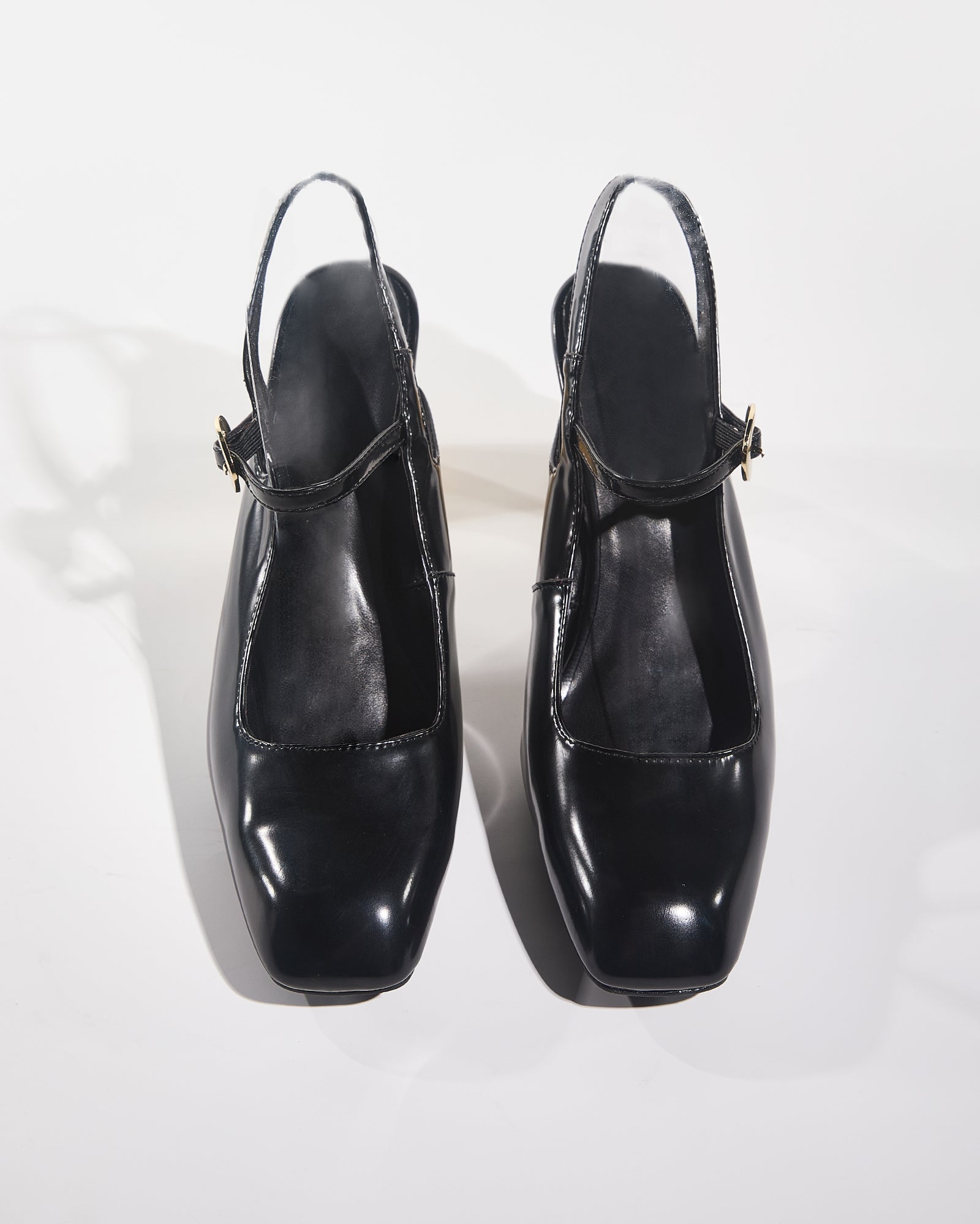 Fina Slingback Pumps In Black