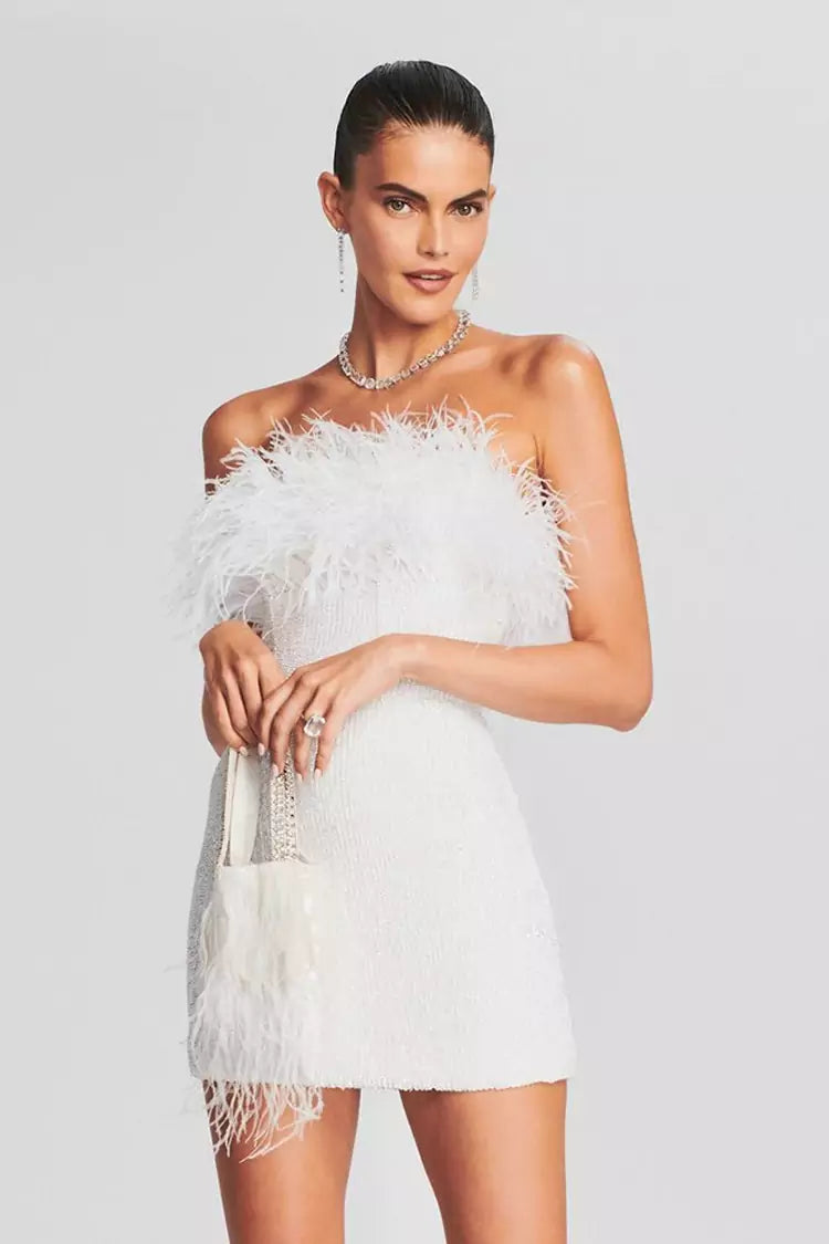 Airy Fashion Tassel Sheath Dress