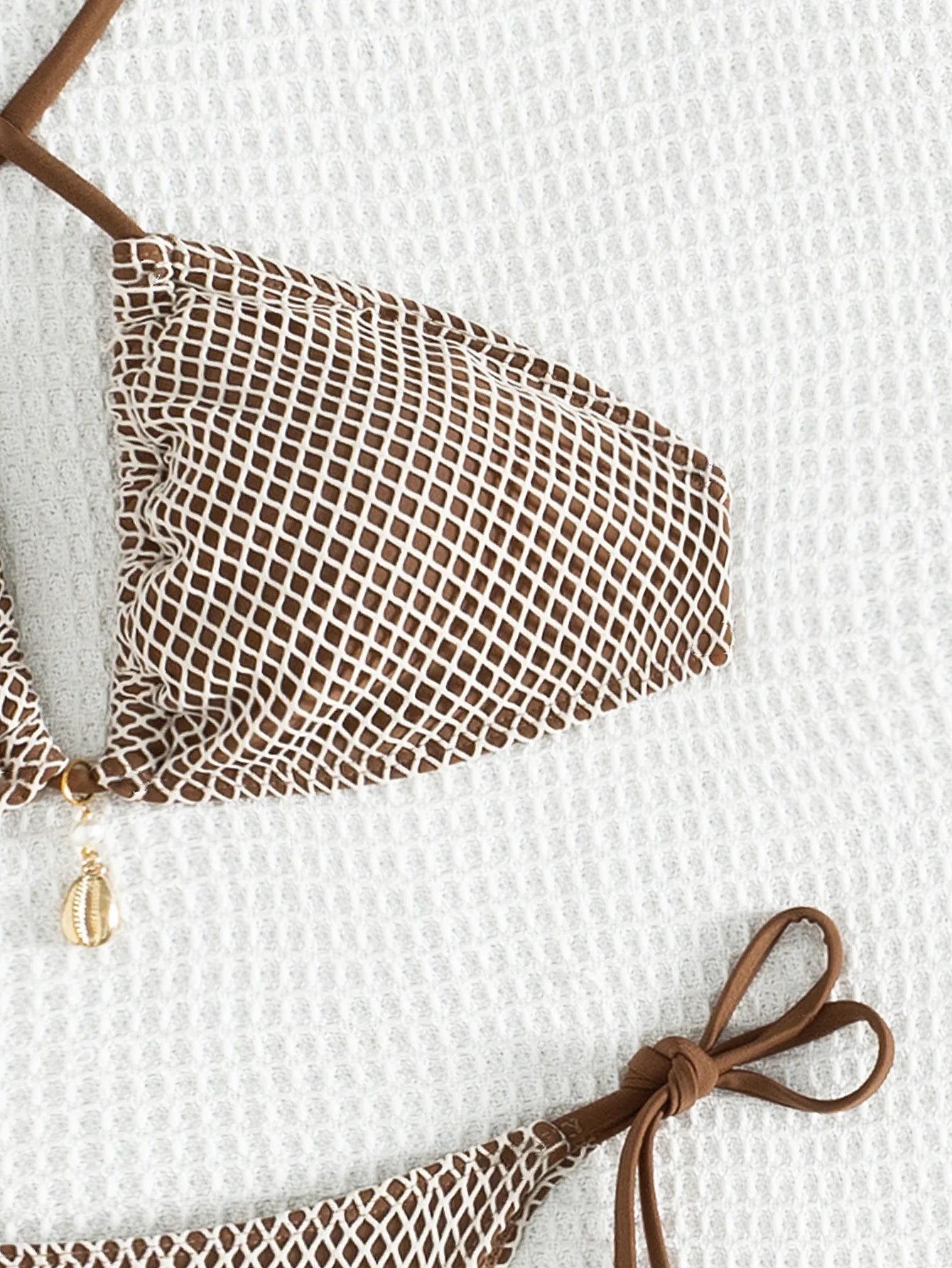 Grid Bikini Set