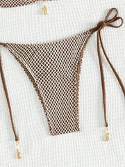 Grid Bikini Set
