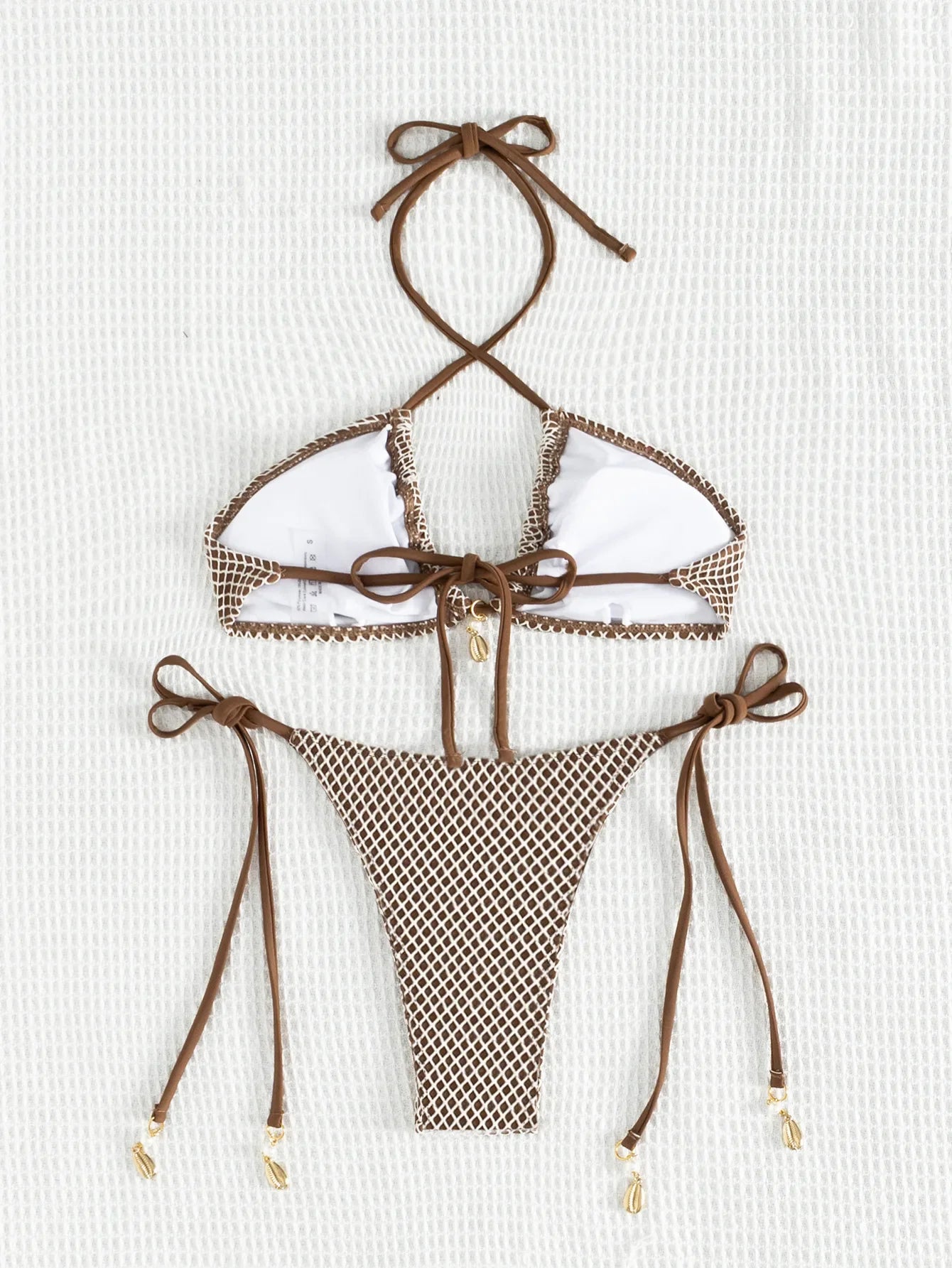 Grid Bikini Set