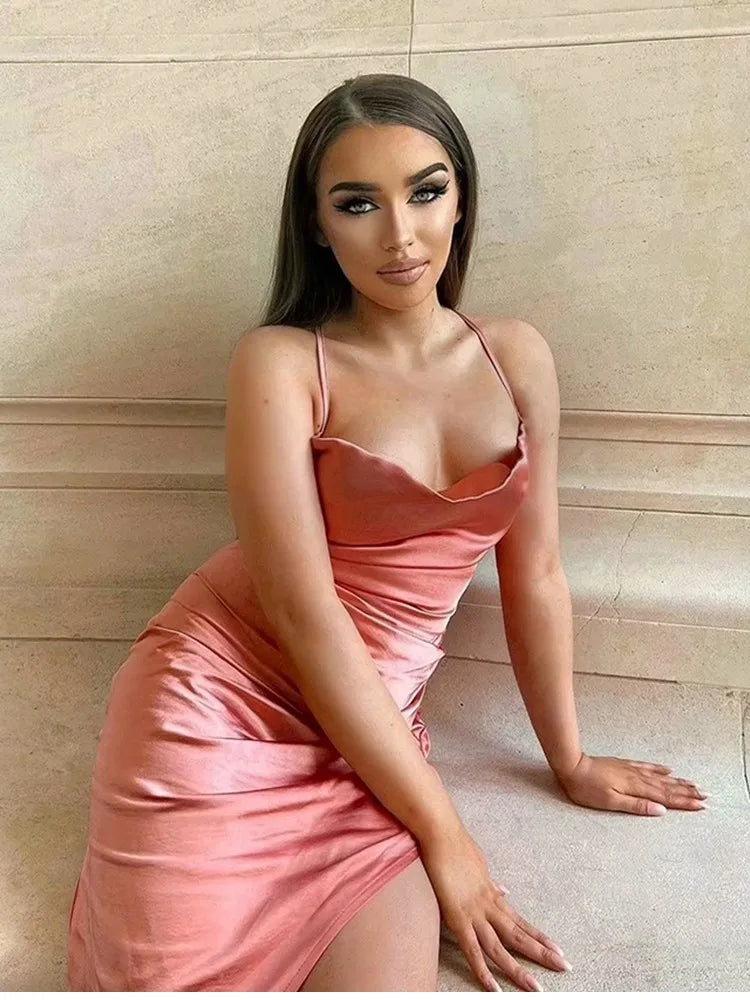 Halter Strapless Long Dress