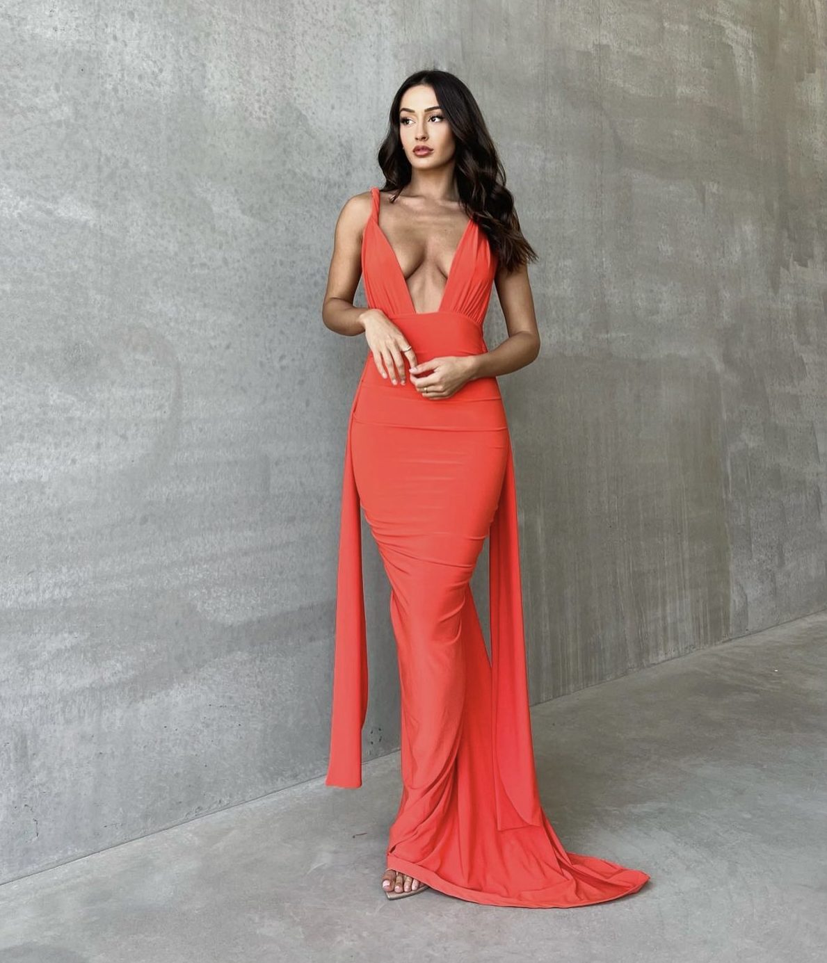 Selika Backless Multi-Way Gown Dress