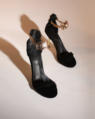 Leonora Gold Chain Strap Sandals