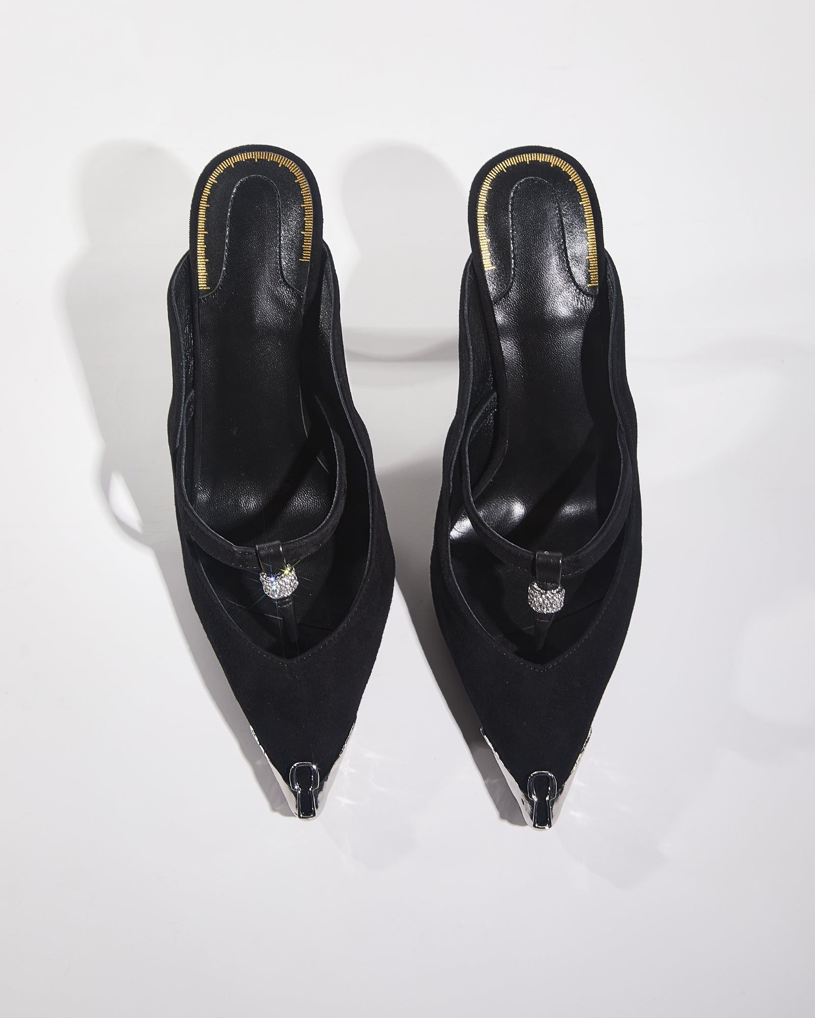 Lexi Irregular Thong Toe Mules