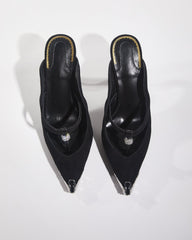 Lexi Irregular Thong Toe Mules