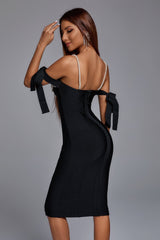 Persia Pearl Diamond Bandage Dress