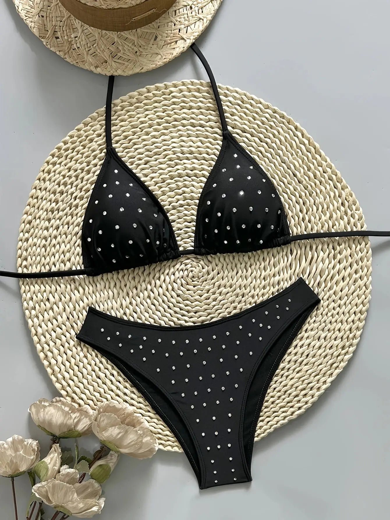 Black Diamond Bikini Set
