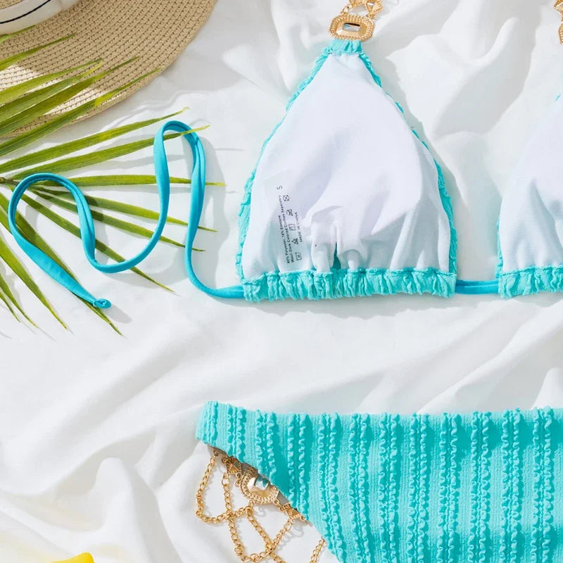 Rhinestones Diamond Bikini