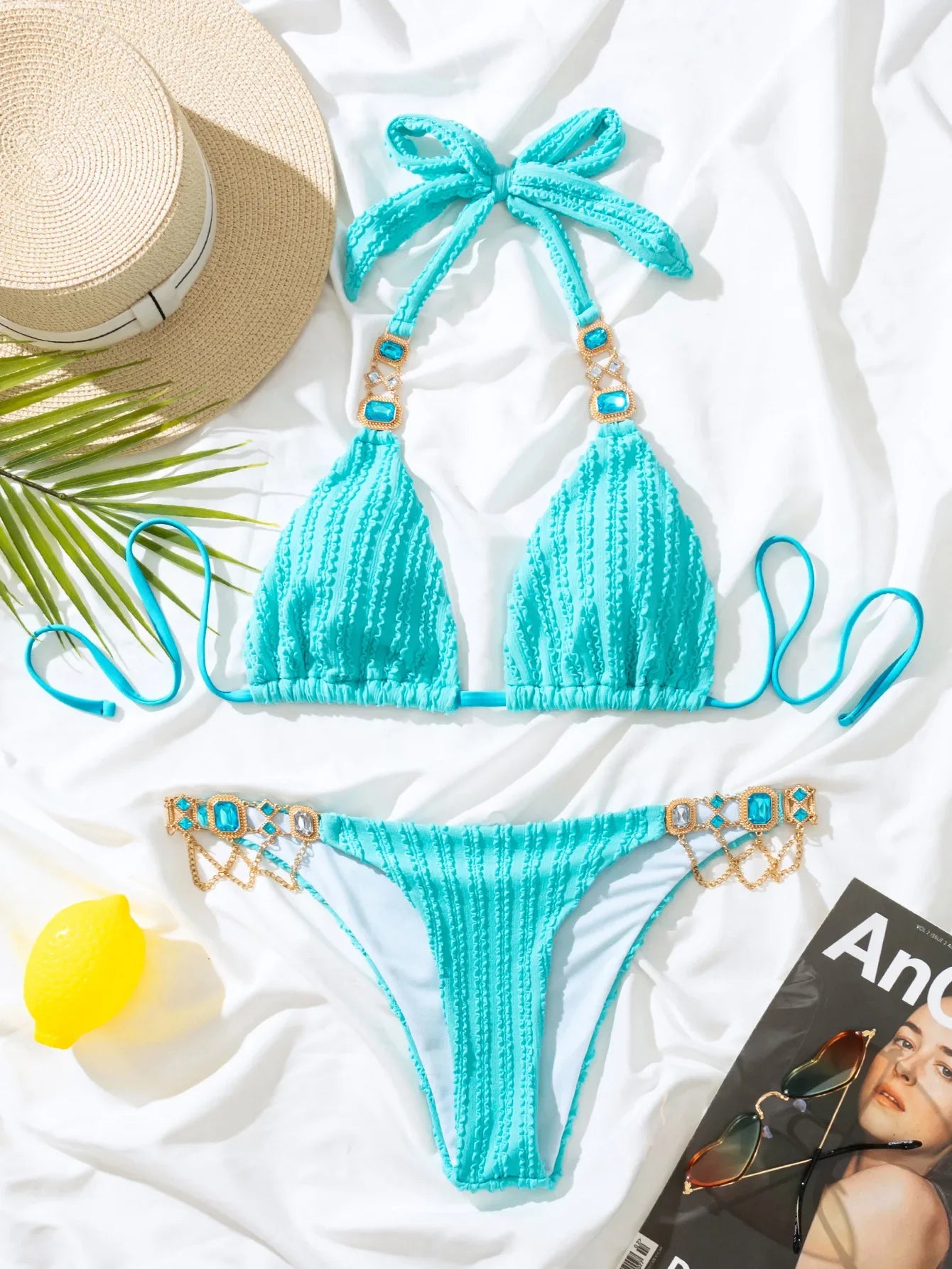 Rhinestones Diamond Bikini
