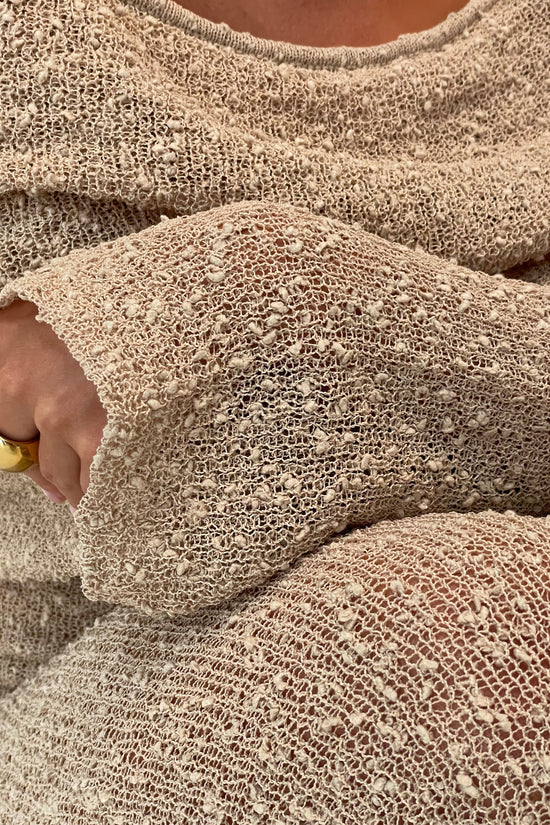 ALLURE BOUCLE MAXI DRESS
