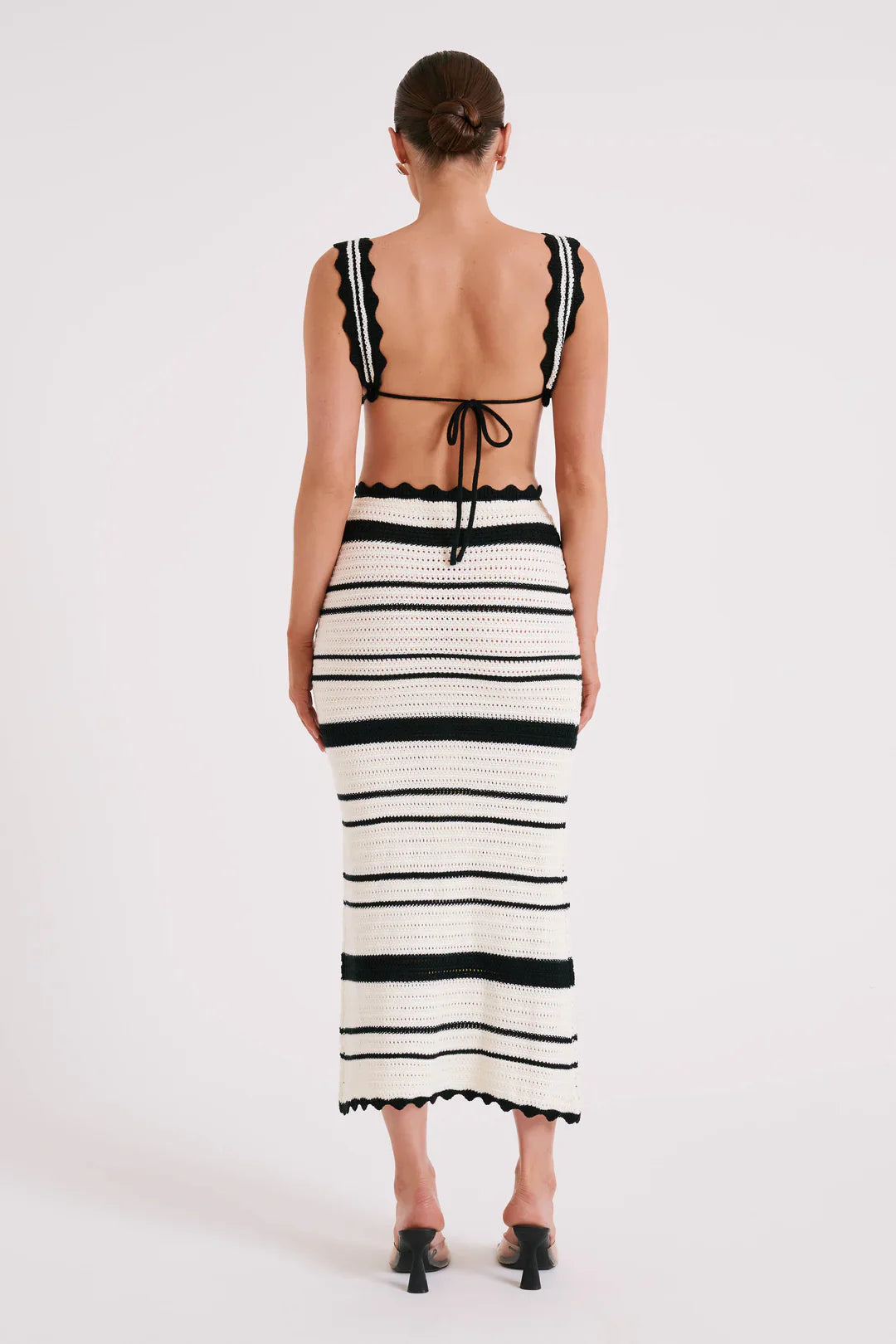 Taria Crochet Fishtail Maxi Skirt Sets