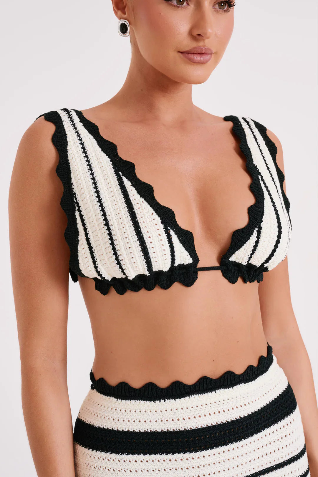 Taria Crochet Fishtail Maxi Skirt Sets
