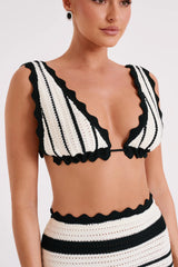 Taria Crochet Fishtail Maxi Skirt Sets