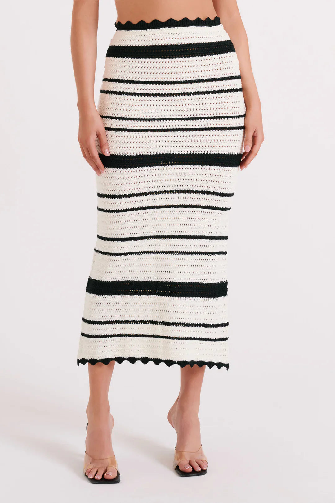 Taria Crochet Fishtail Maxi Skirt Sets