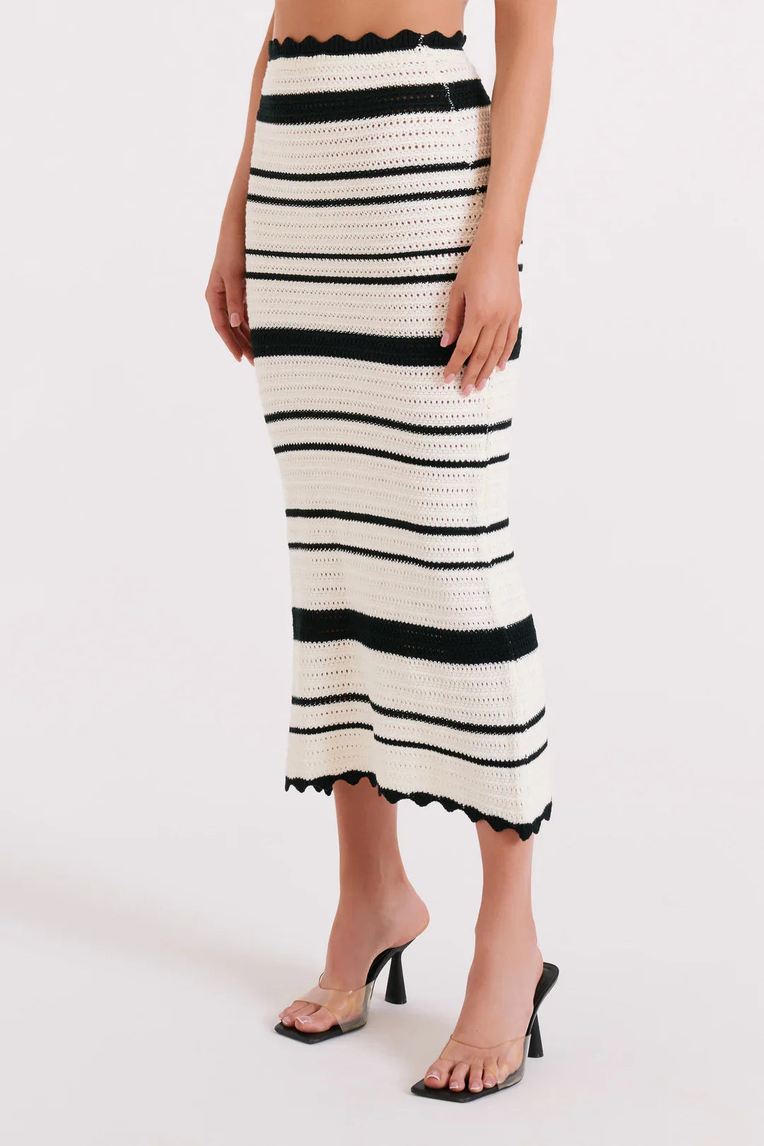 Taria Crochet Fishtail Maxi Skirt Sets