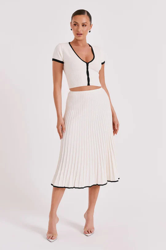 Chic Zena Knit Slim Fit High Waist Dress