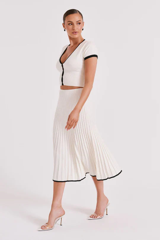 Chic Zena Knit Slim Fit High Waist Dress