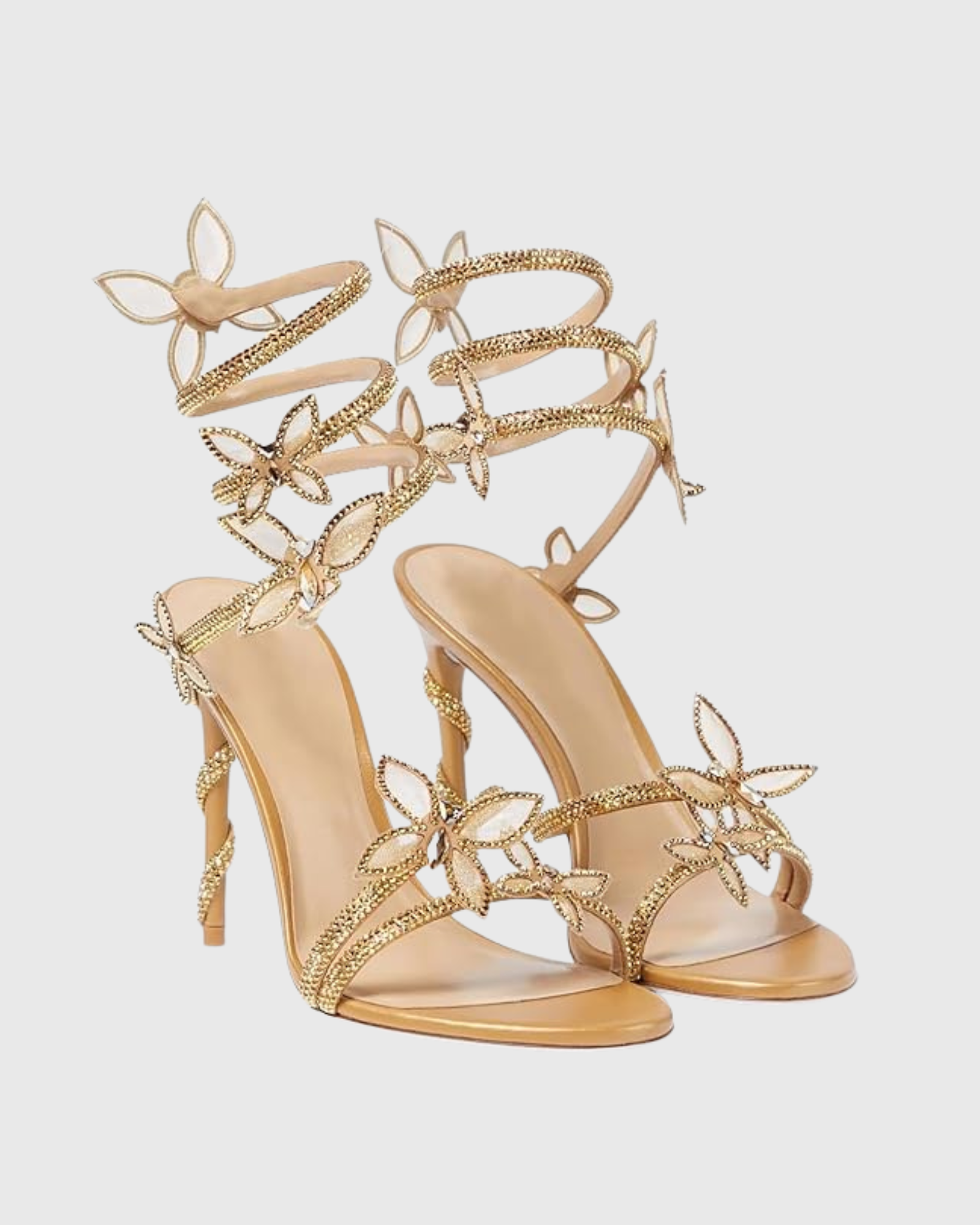 Marika Butterfly Sandals In Gold