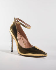 Matilda Diamond Metallic Pumps