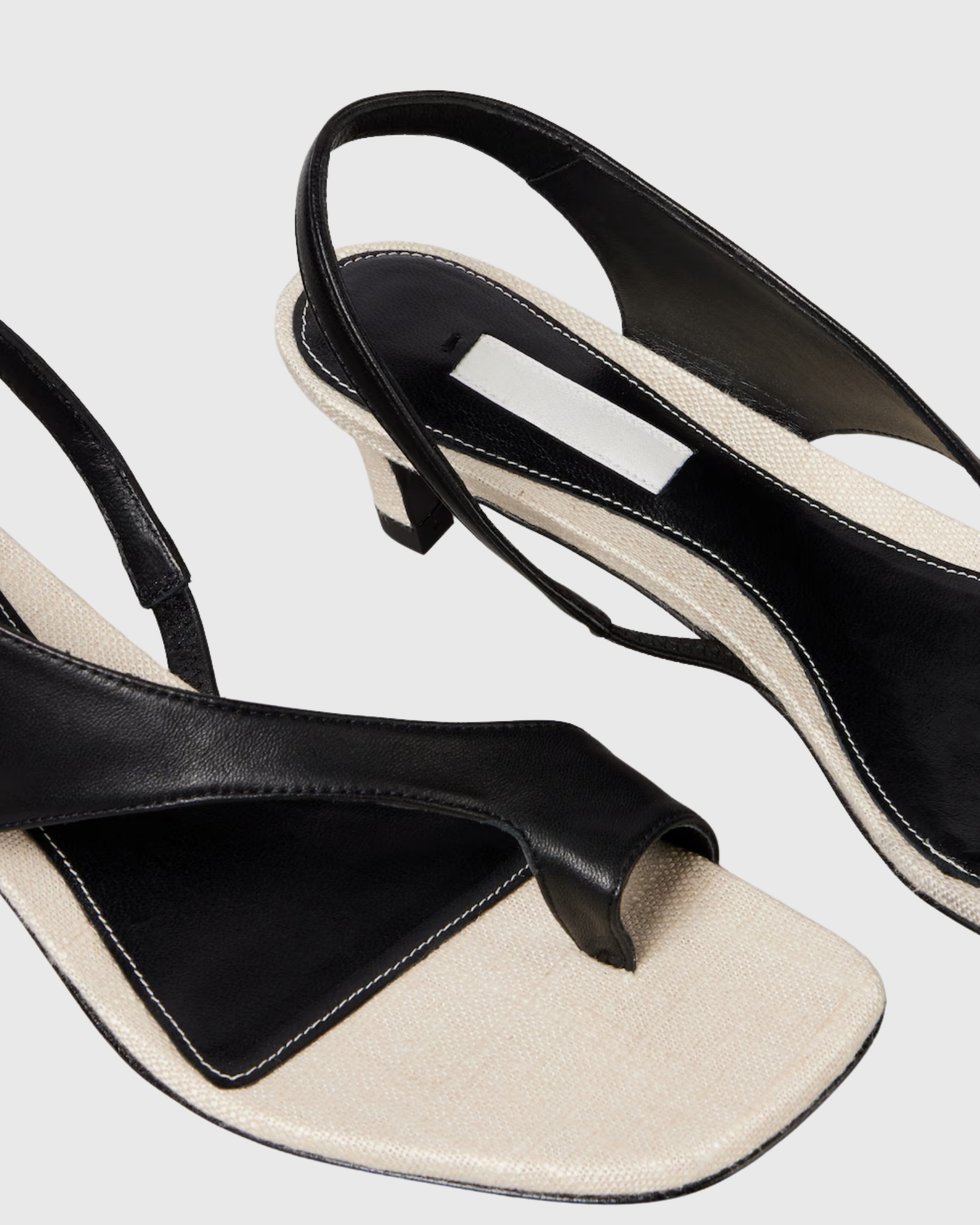 Meli Thong Sandals In Beige