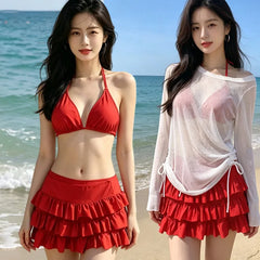 Sweet Holiday 4 Piece Bikini Set