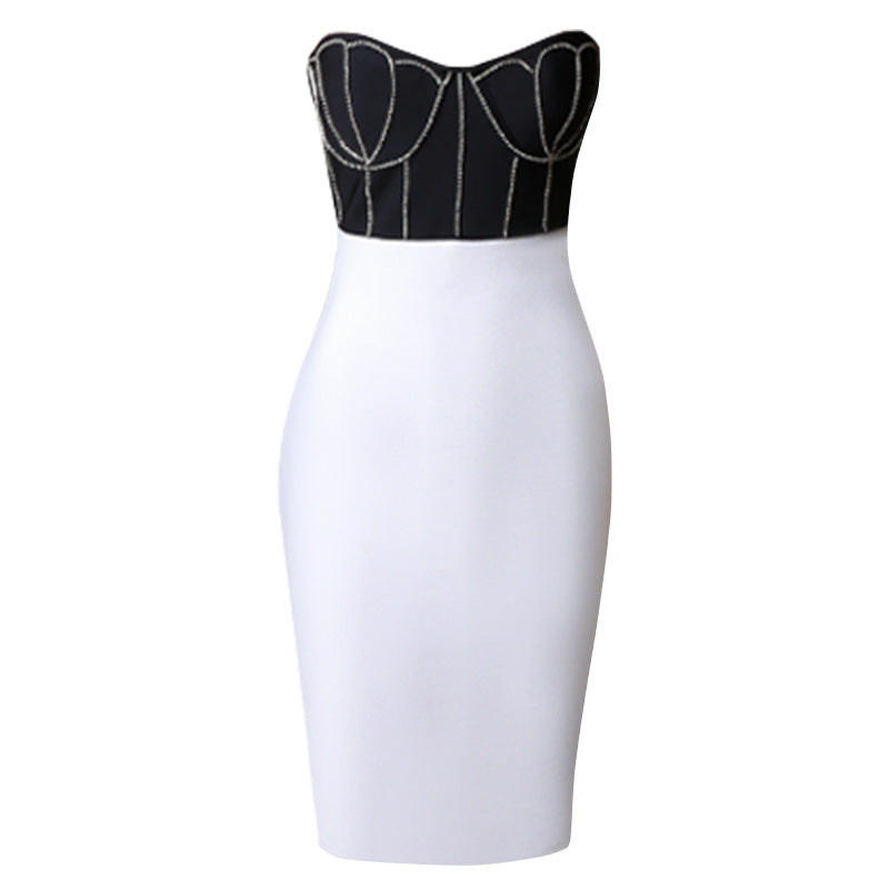 Strapless Bandage Skirt Dress