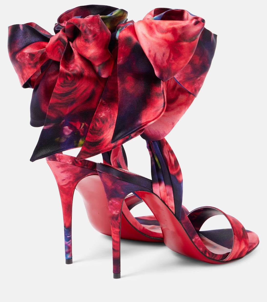 Casey Flower Lace Up Sandals In Pink