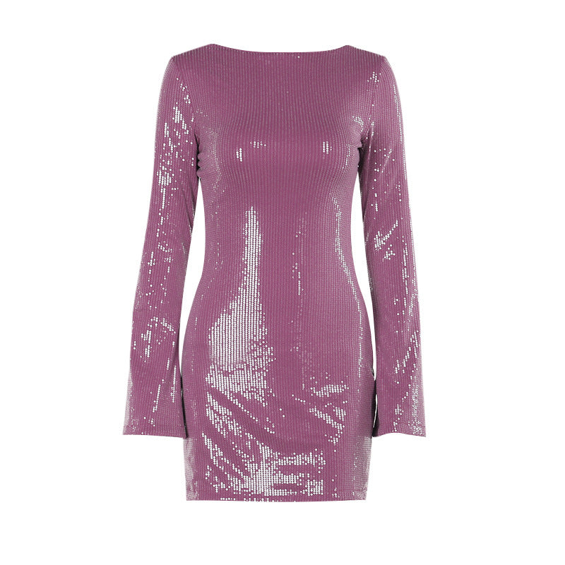 Allure Mini Dress In Sequin