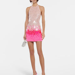 Allure Sparkle Elegant Mini Dress